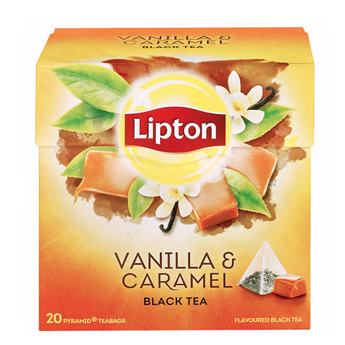 LIPTON πυρ 20x1,7γρ (ΕΛ) caramel-vanilla