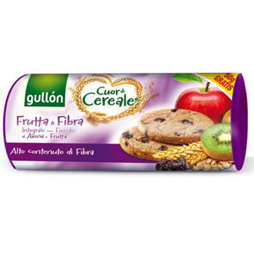 GULLON μπισκότα με δημητριακά και φρούτα 300gr(ΕΛ)