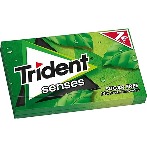 TRIDENT senses 27grΧ12τσιχ 1€ (ΕΛ) rainforest mint