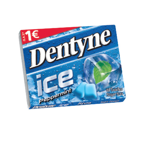 DENTYNE ICE 14 τσίχλες 1€ (ΕΛ) peppermint