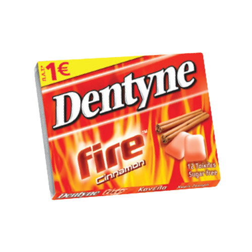 DENTYNE FIRE 14 τσίχλες 1€ (ΕΛ) cinnamon