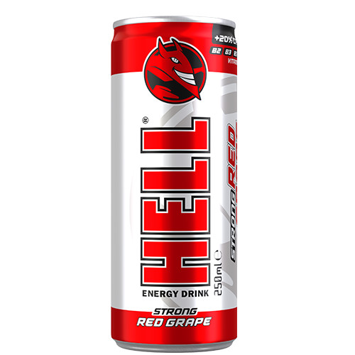 HELL energy drink 250ml (ΕΛ) red grape
