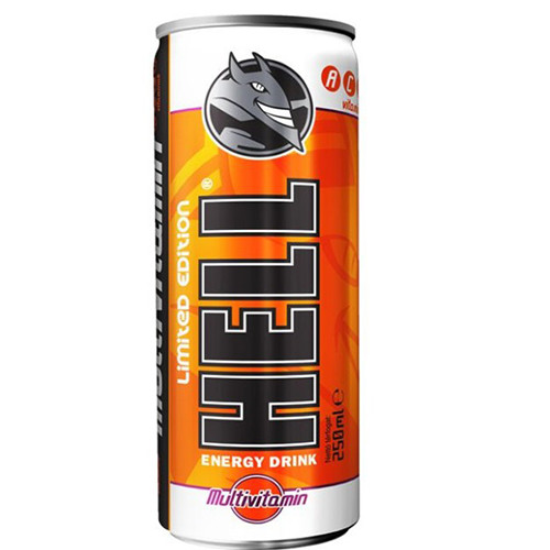 HELL energy drink 250ml (ΕΛ) multivitamin
