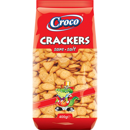 CROCO crackers 400gr (ΕΛ) αλάτι