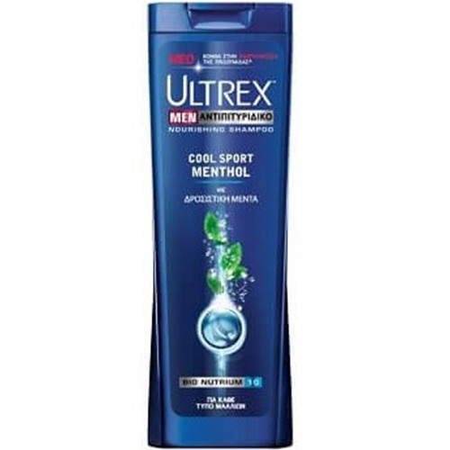 ULTREX shampoo 360ml (ΕΛ) men cool sport