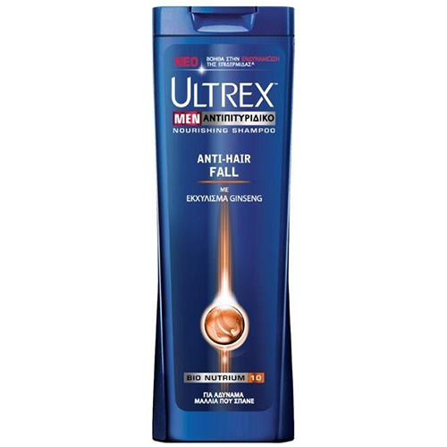ULTREX shampoo 360ml (ΕΛ) men αδύναμα