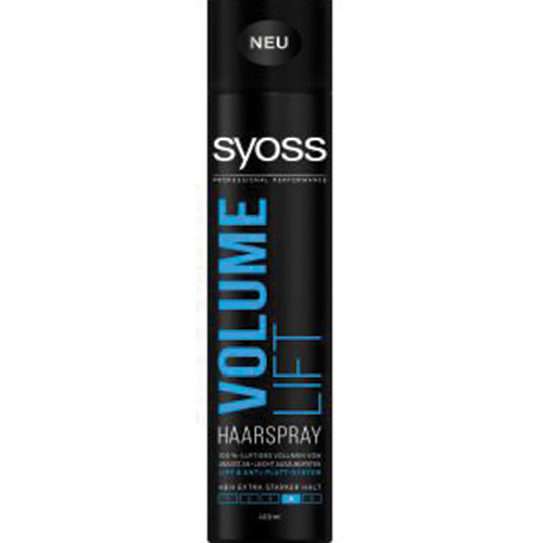 SYOSS spray μαλλιών 400ml (ΕΛ) volume lift No4