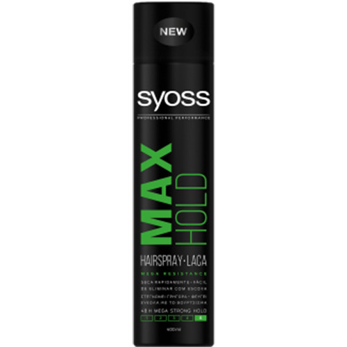SYOSS spray μαλλιών 400ml (ΕΛ) max hold No5