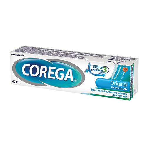 COREGA στερεωτική κρέμα οδοντοστ 40gr origin μπλε