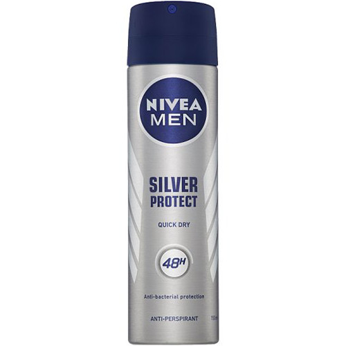 NIVEA spray 150ml men silver protect