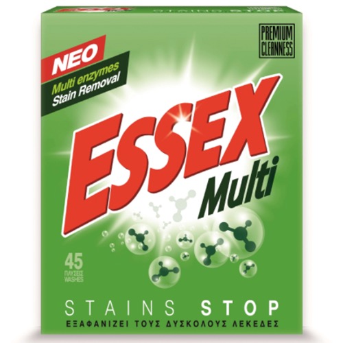 ESSEX σκόνη πλυντηρίου 45μεζ (ΕΛ) multi