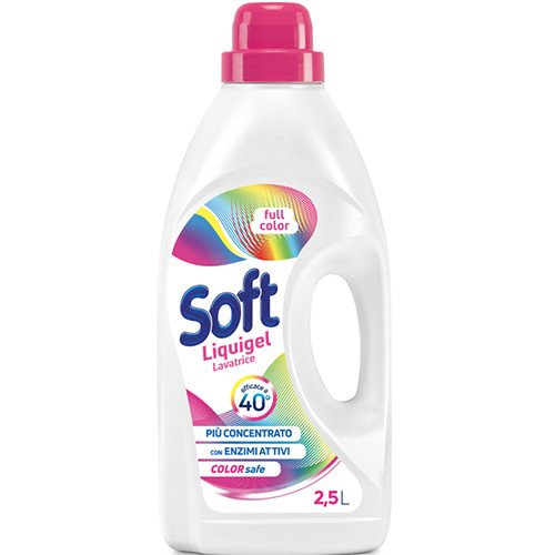 SOFT υγρό πλυντηρίου 2,5lt color