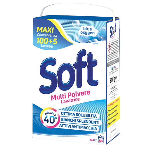 SOFT κουτί oxygen σκόνη πλυντ 100+5μεζ