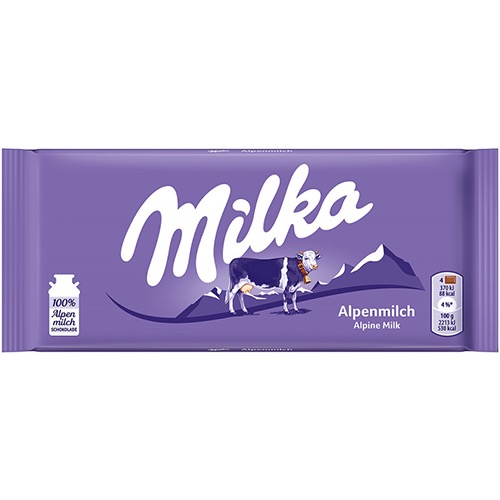 MILKA ΣΟΚΟΛΑΤΑ 100gr alpine milk