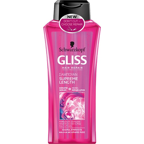 GLISS SCHWARZKOPF shampoo 400ml supreme length ΕΛ