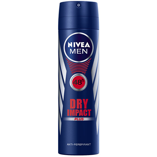 NIVEA spray 150ml men dry impact 48h (ΕΛ)