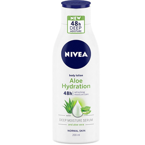 NIVEA body lotion 250ml (ΕΛ) 48h aloe n' hydration