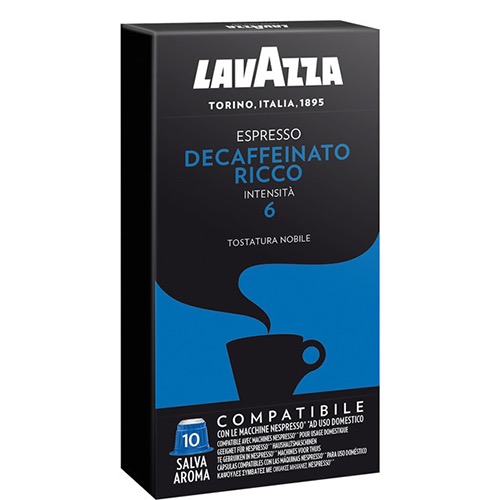 LAVAZZA 10 κάψουλες espresso (ΕΛ) decaffeinato