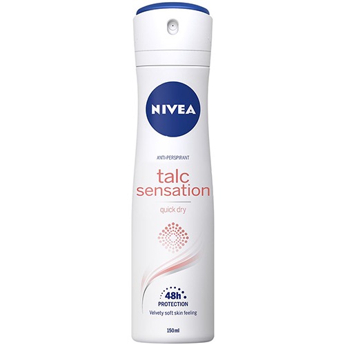 NIVEA spray 150ml women talc sensation 48h (ΕΛ)