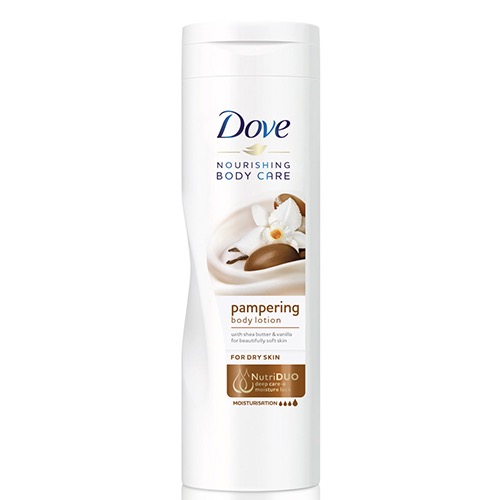 DOVE body lotion 250ml pampering butter n' vanilla