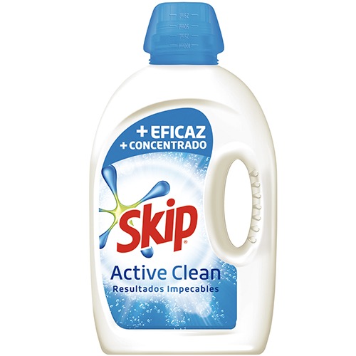 SKIP ΥΓΡΟ 60μεζ 3lt active clean