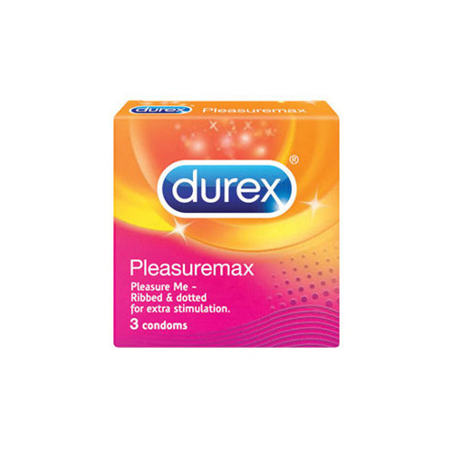 DUREX προφυλακτικά pleasure max 3τεμ (EΛ)