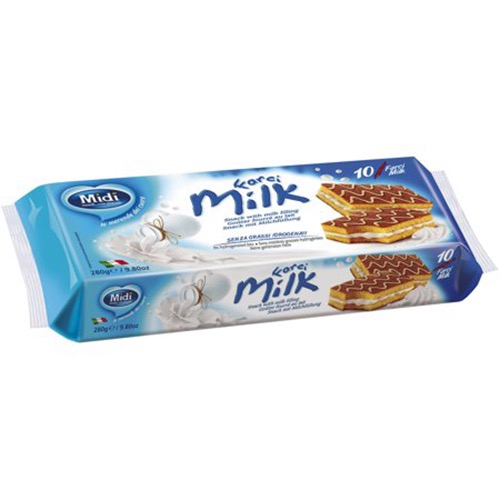 MIDI cake 280gr 10τεμ (ΕΛ) milk crema