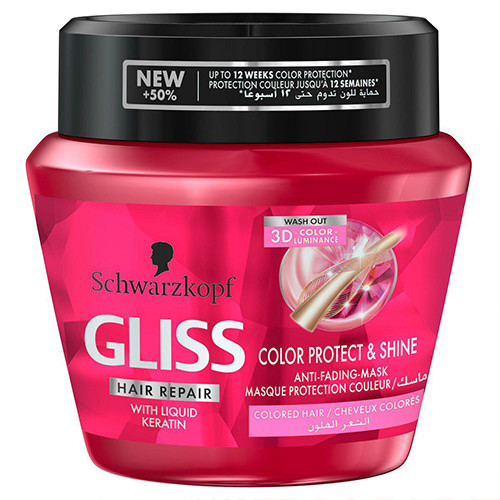 GLISS μάσκα μαλλιών 300ml (ΕΛ) color