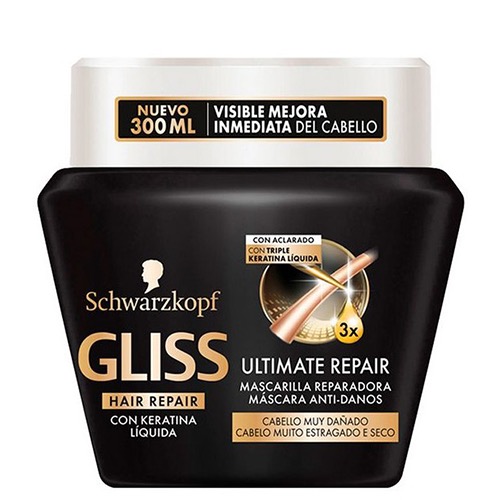 GLISS μάσκα μαλλιών 300ml (ΕΛ) ultimate repair