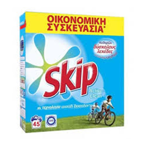 SKIP κουτί 45 μεζούρες 2,925Kg (ΕΛ) active clean