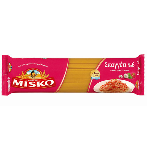ΜΙΣΚΟ spaghetti No6 500gr (ΕΛ)