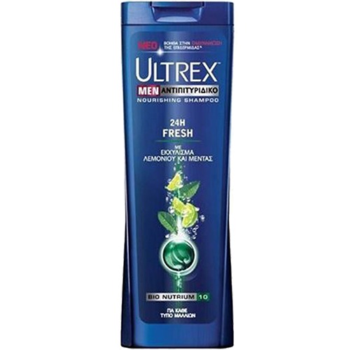 ULTREX shampoo 360ml (ΕΛ) men 24h fresh
