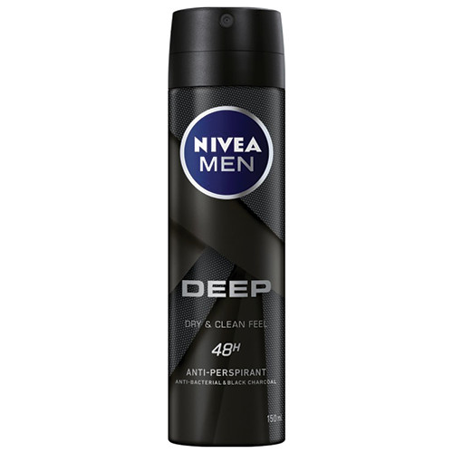 NIVEA spray 150ml men deep 48h black carbon (ΕΛ)