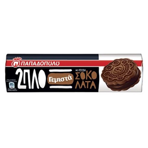 ΠΑΠΑΔΟΠΟΥΛΟΥ 2ΠΛΟ ΓΕΜΙΣΤΑ 230γρ (ΕΛ) σοκολάτα
