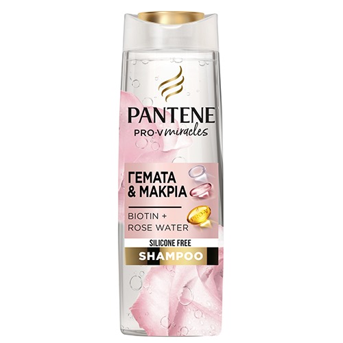 PANTENE sh. 300ml rose water (ΕΛ) lift n' volume