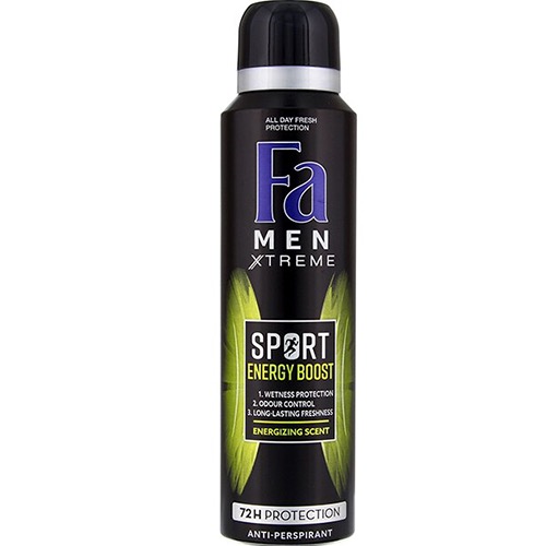 FA spray men 150ml sport energy boost