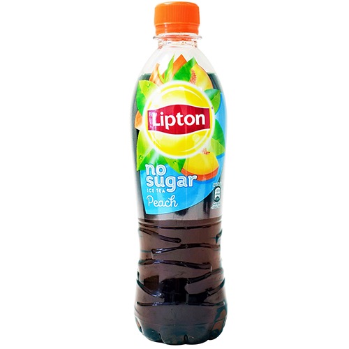 LIPTON BLACK ICE TEA 500ml NO SUGAR (ΕΛ) peach