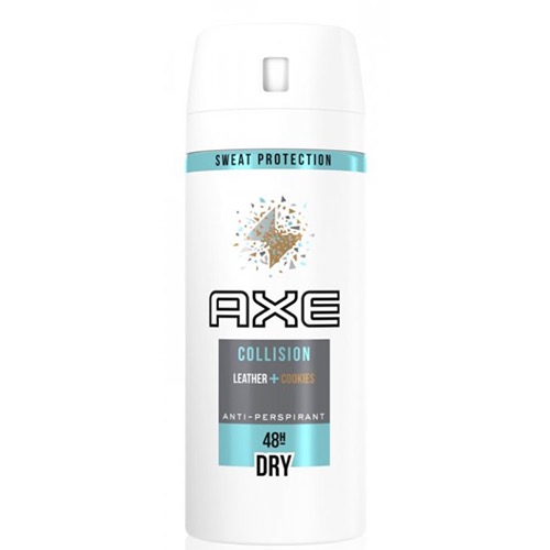 AXE spray 150ml collision leather+cookies