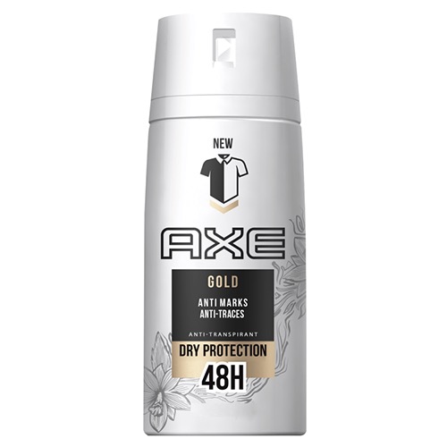 AXE spray 150ml gold anti marks