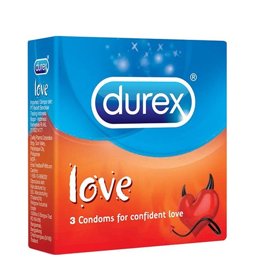 DUREX προφυλακτικά love 3τεμ (EΛ)