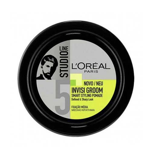 L' OREAL SL πηλός 75ml invisible groom pomade (ΕΛ)