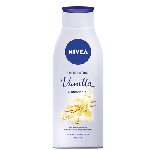 NIVEA body lotion 400ml vanilla & almond oil