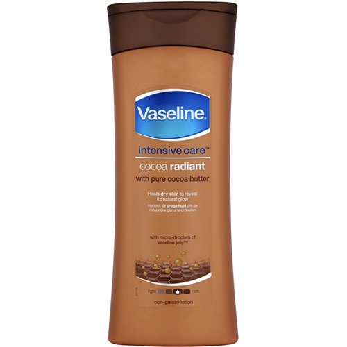VASELINE int.care lotion 400ml cocoa radiant