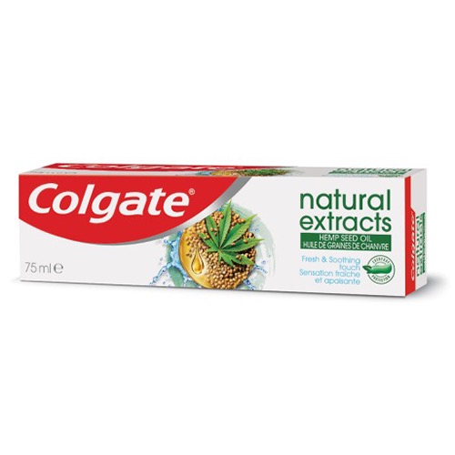 COLGATE οδοντ. natural extracts hemp seed oil 75ml