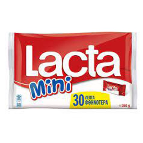 LACTA mini σοκολατάκια 350γρ -0,30 (ΕΛ)