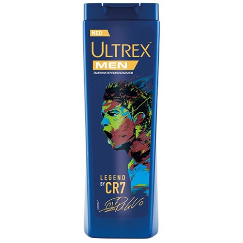 ULTREX shampoo 360ml (ΕΛ) men Ronaldo