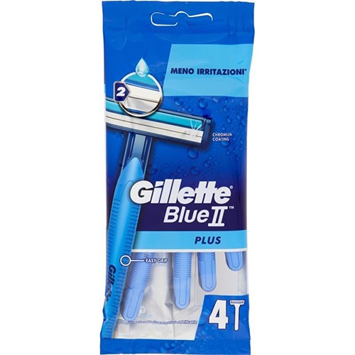 GILLETTE BLUE II ΣΑΚΟΥΛΑΚΙ plus 4τεμ