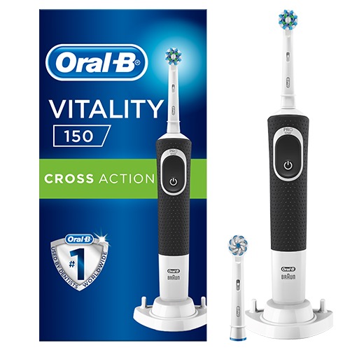 ORAL-B ηλεκτρική οδοντόβουρτσα μαύρη (ΕΛ)