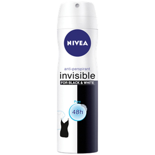 NIVEA spray 150ml women b n' w invisible pure 48h
