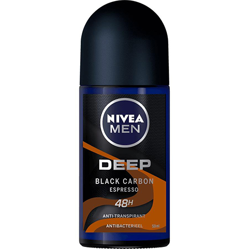 NIVEA roll on 50ml men deep black carbon espre 48h